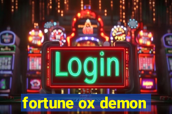 fortune ox demon